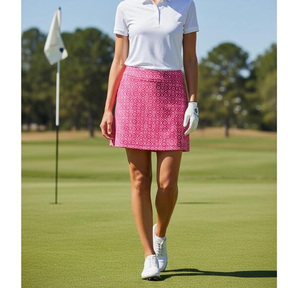 Vineyard Vines Dresses & Skirts - VINEYARD VINES Pink Golf Skort Sz 10